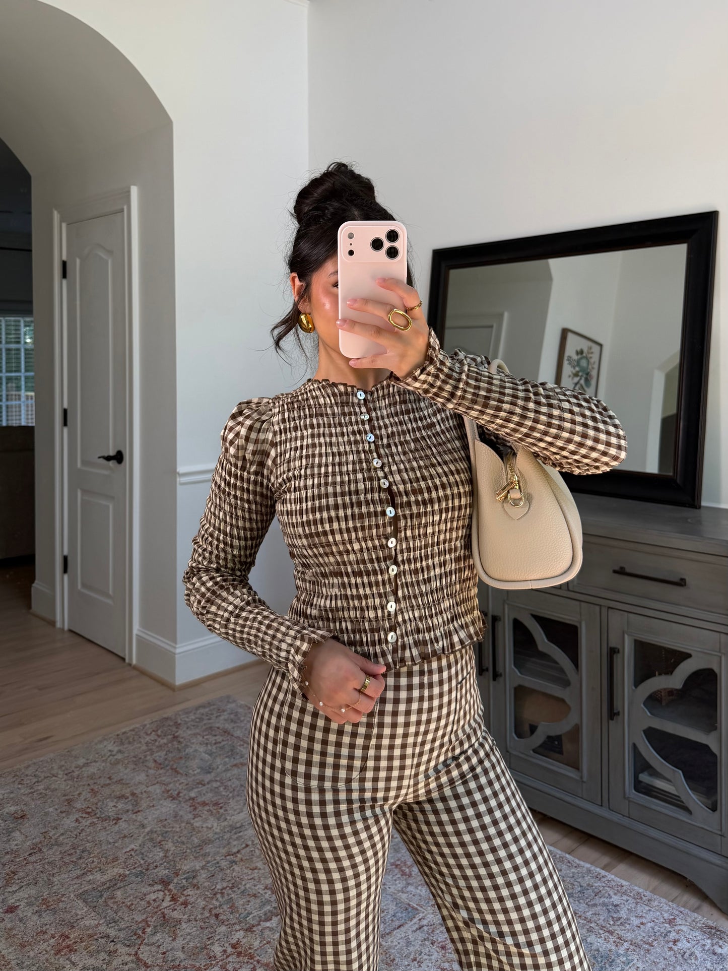 Edinburgh Gingham Top