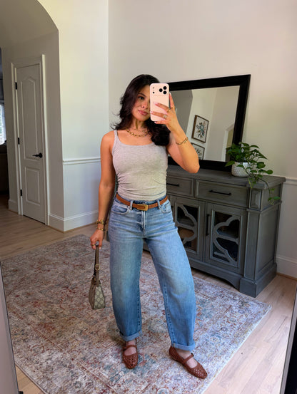 Refined Everyday Grey Tank