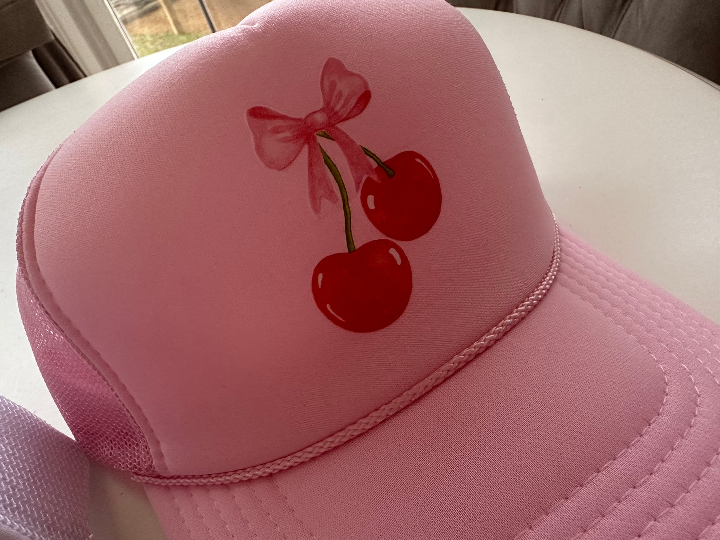 Coquette Pink Trucker Hat