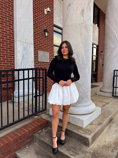 The Elise Classic Sweater Mini Dress