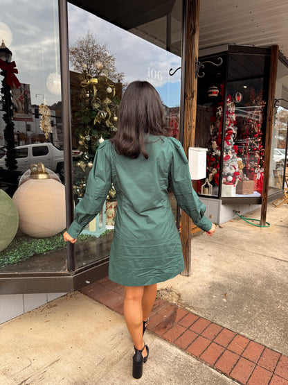 The Evergreen Elegance Dress