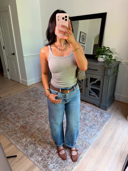 Tan/Black Reversible Genuine Leather Belt
