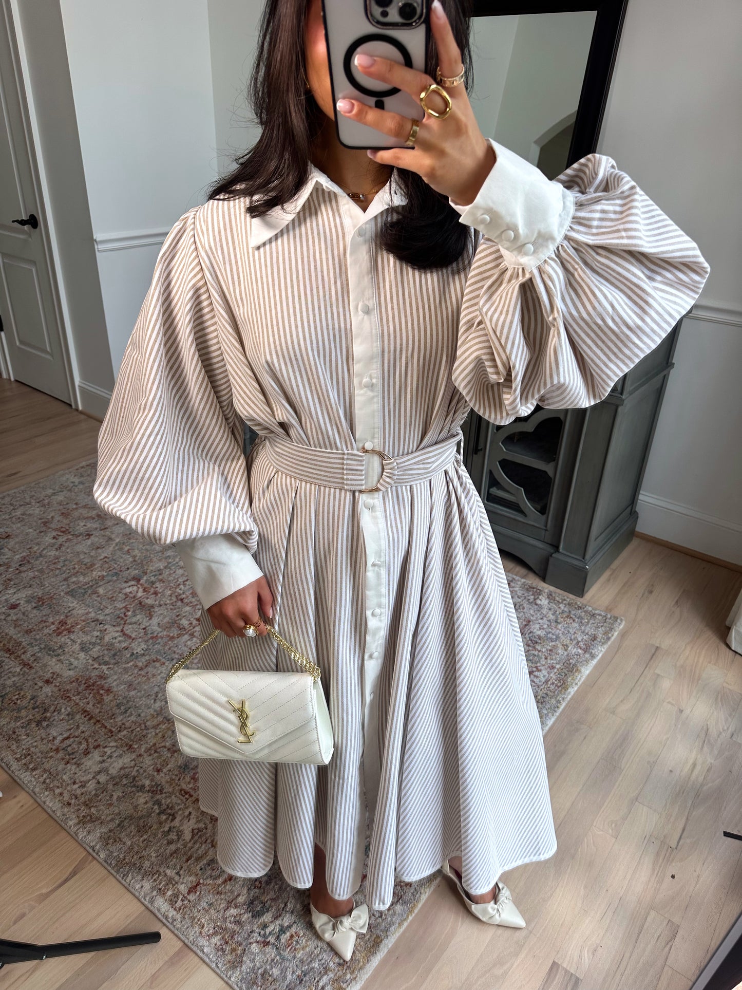 Dolce Stripe Maxi Dress