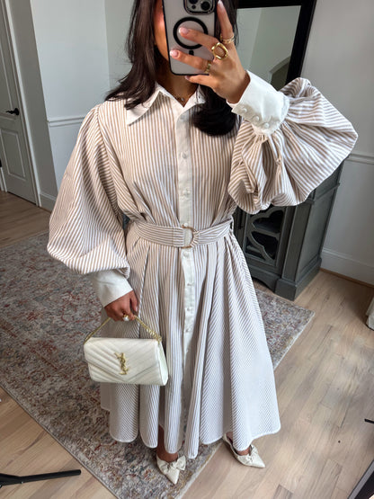 Dolce Stripe Maxi Dress