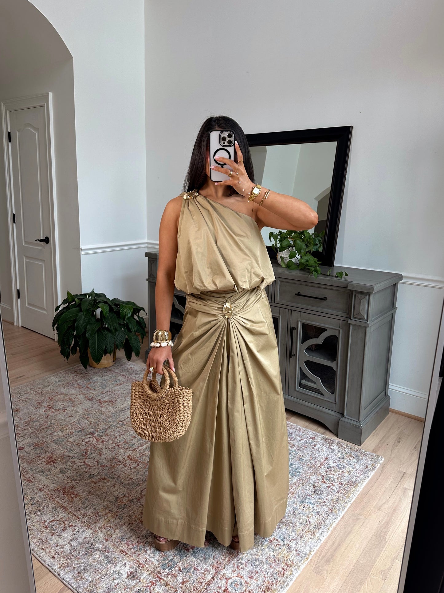 Tuscan Golden Petal Top (Tan)