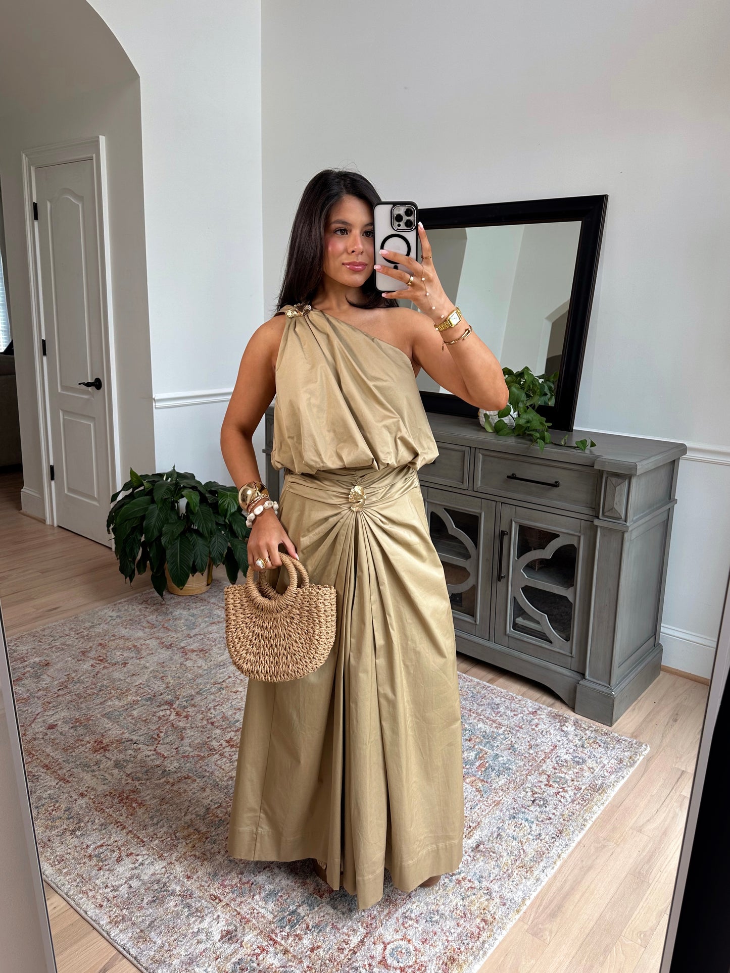 Tuscan Golden Petal Top (Tan)