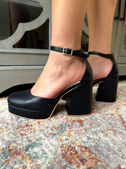 Doll Platform Heels (Black)