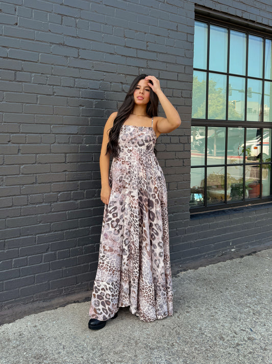 Leopard Maxi Dress