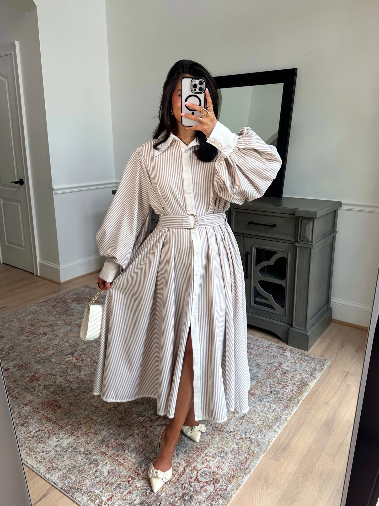 Dolce Stripe Maxi Dress