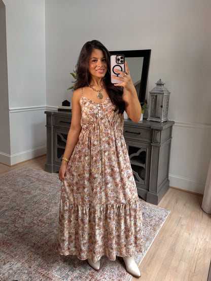 Harvest Breeze Floral Dress