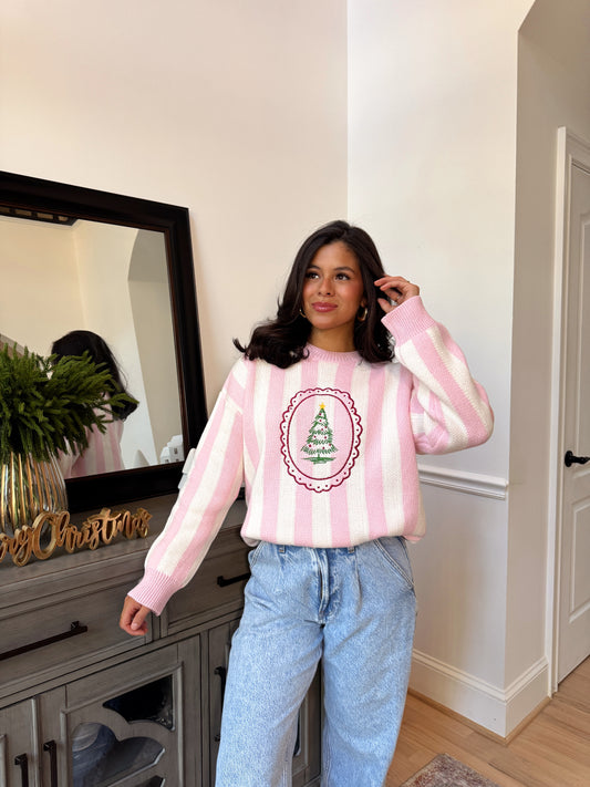 Vintage Tree Farm Sweater