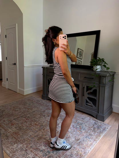 Cool Girl Striped Skort Set