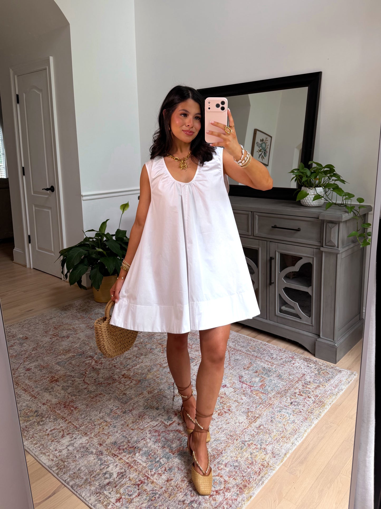 Coconut Flowy Dress