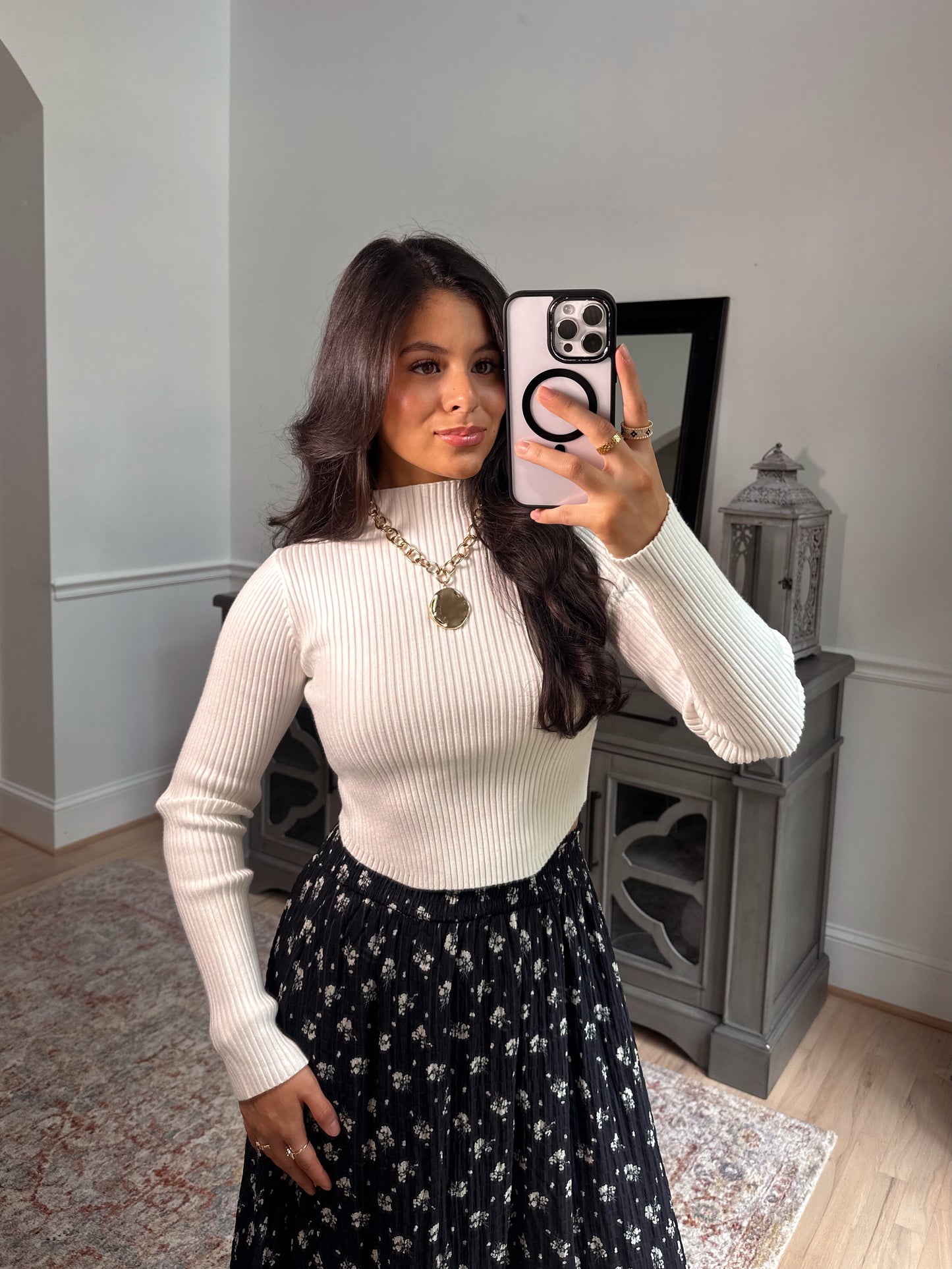 Eloise Ribbed Sweater Top
