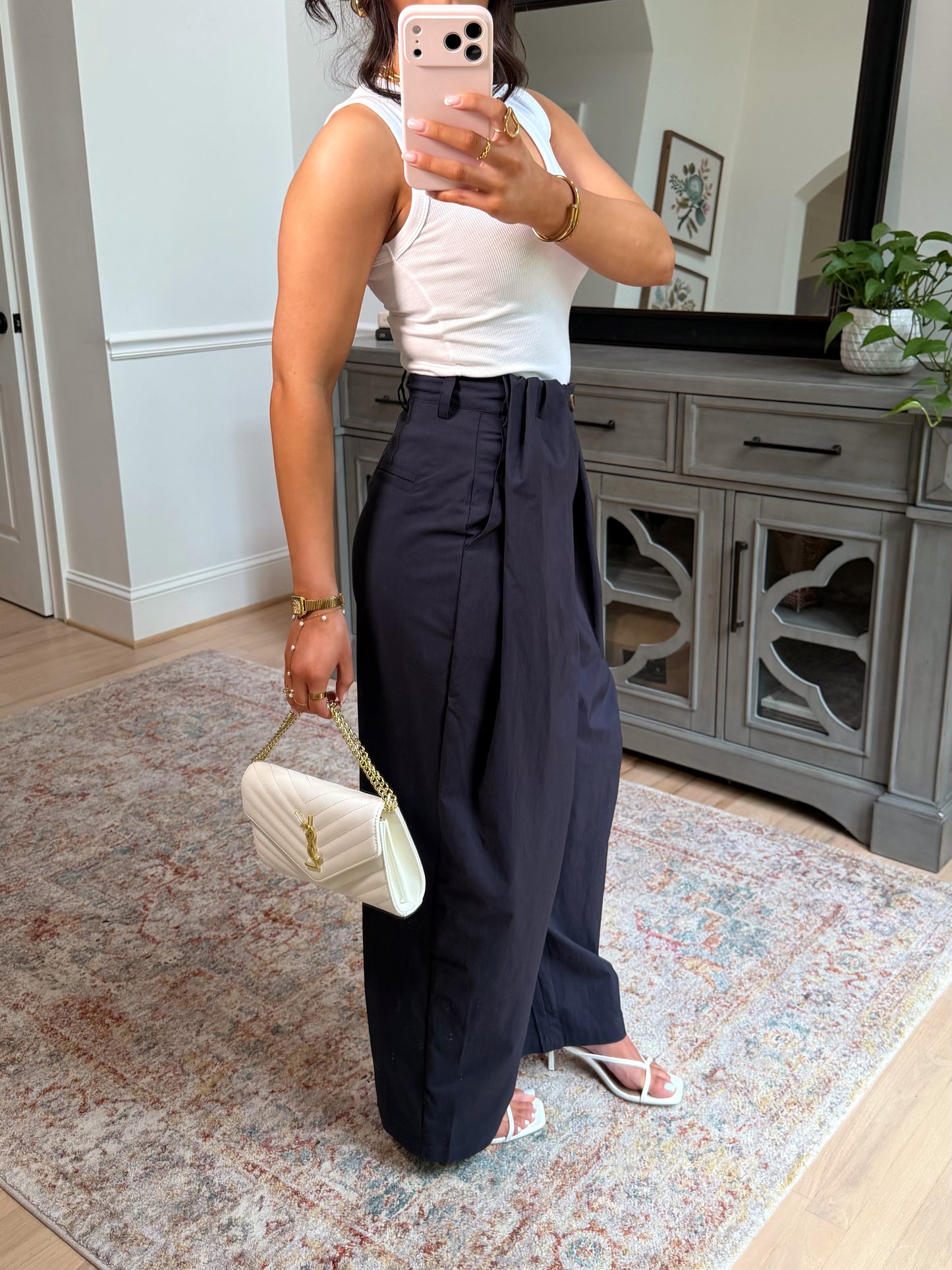 Eastside Parachute Trouser Pants (Navy)