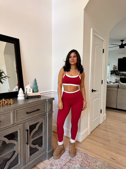 Red & White Layered Active Set