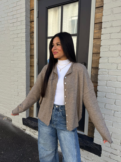 Mocha Cardigan