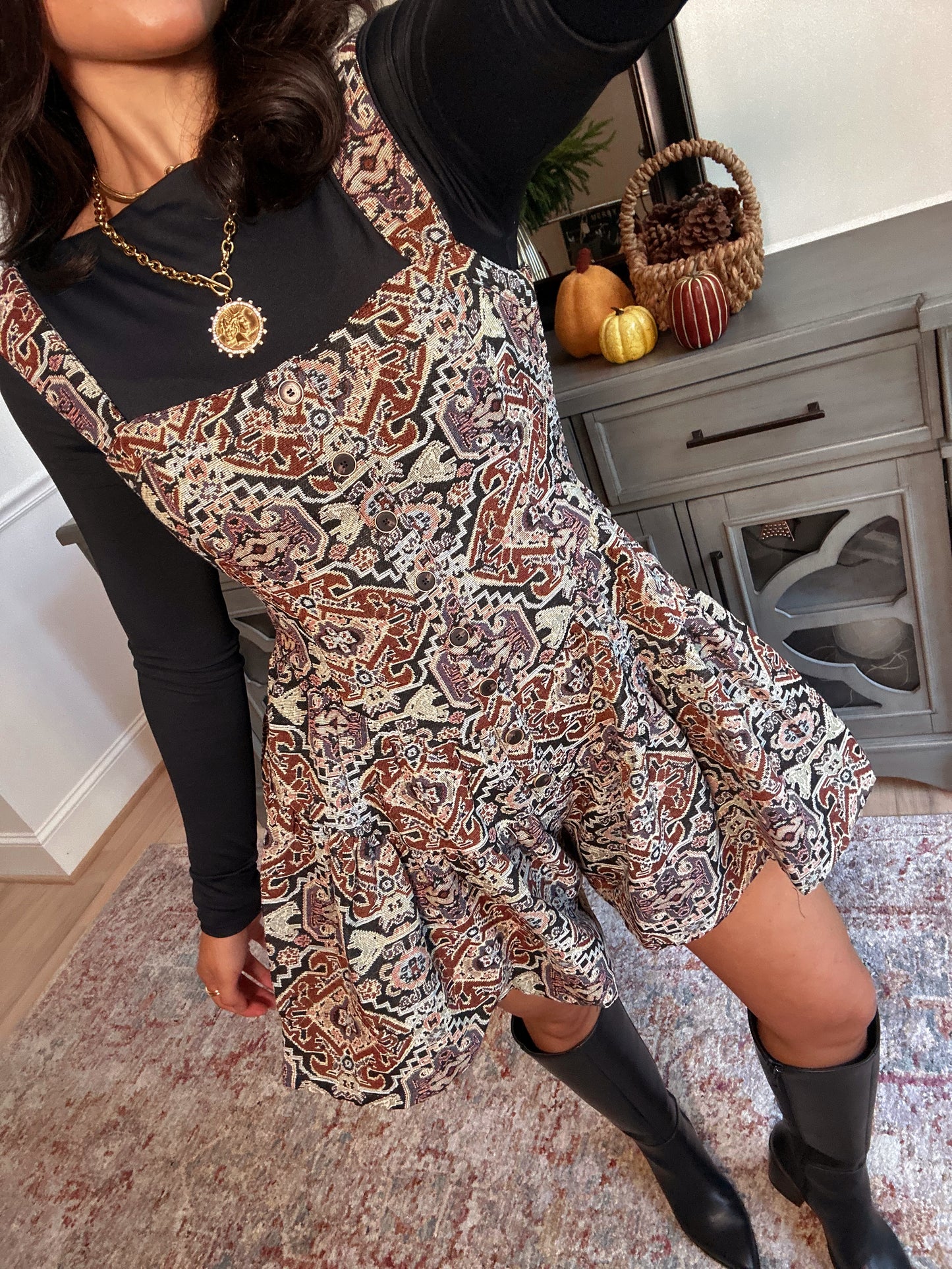 The Florence Tapestry Romper