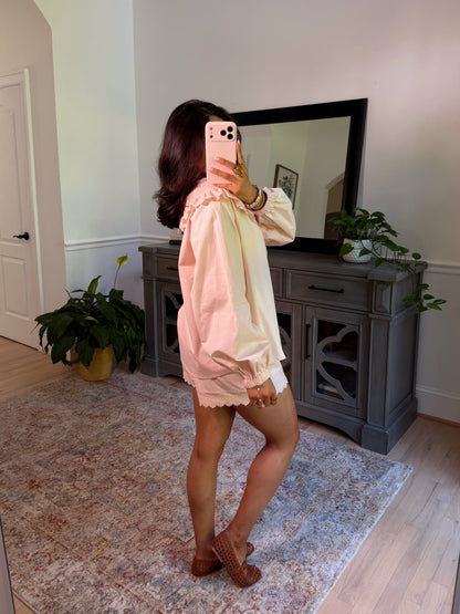 Monroe Baby Pink Shorts