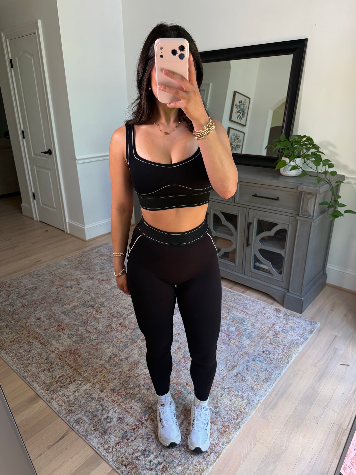 Black Contour Sports Bra