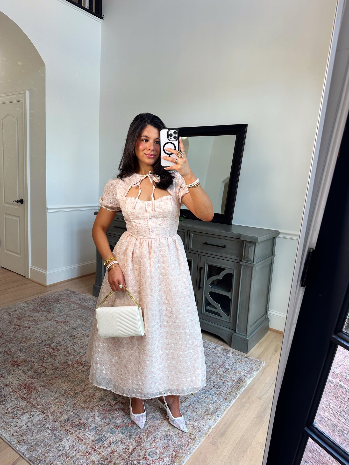 Fiore Elegance Midi Dress