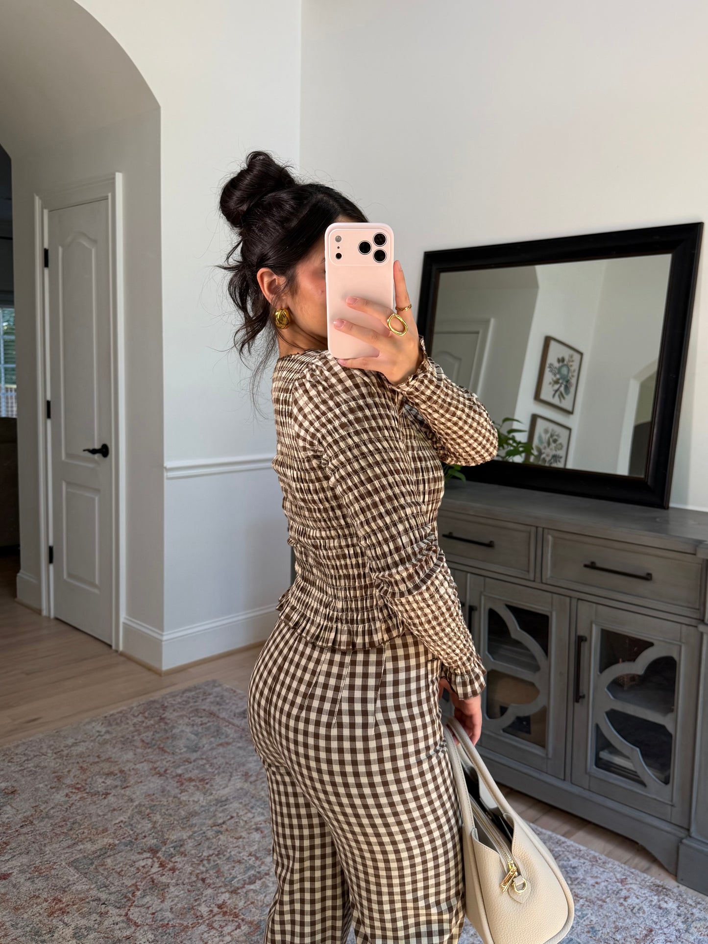 Edinburgh Gingham Top