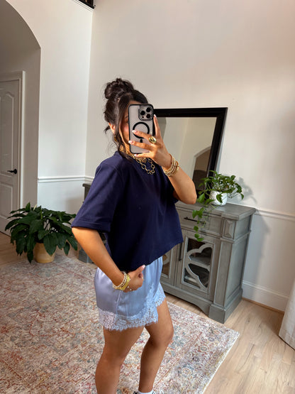 It Girl Staple Tee (Navy)