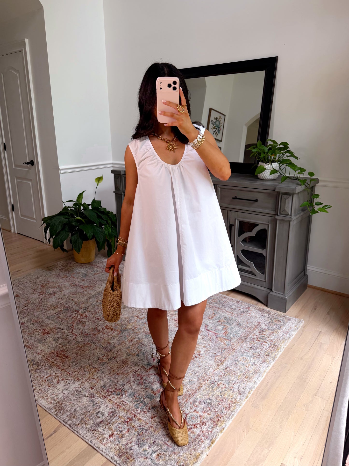Coconut Flowy Dress