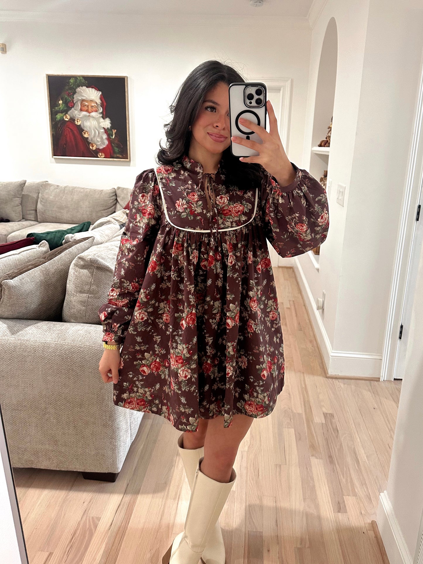 The Enchanted Floral Dress