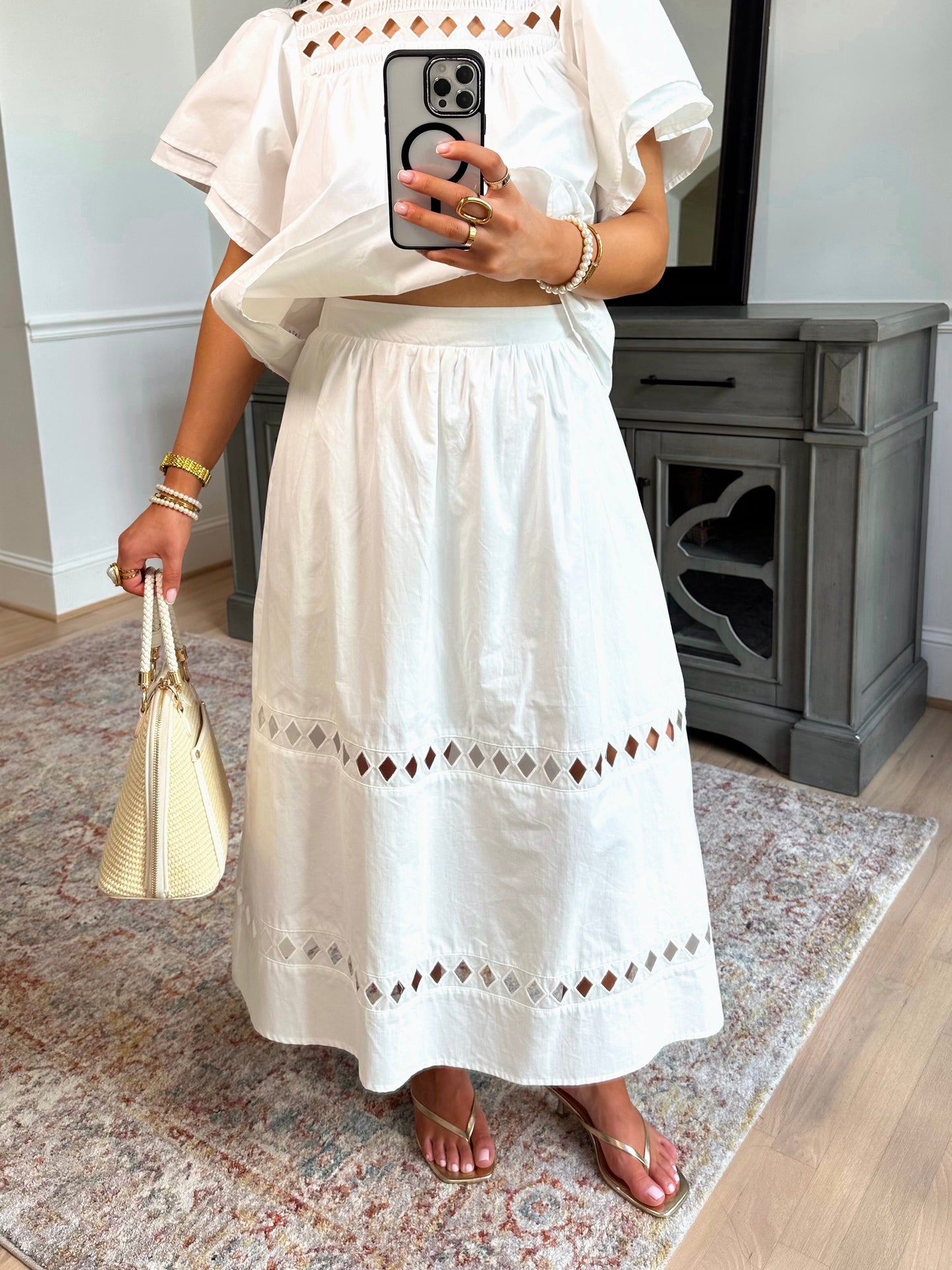 Athena Classic Midi Skirt