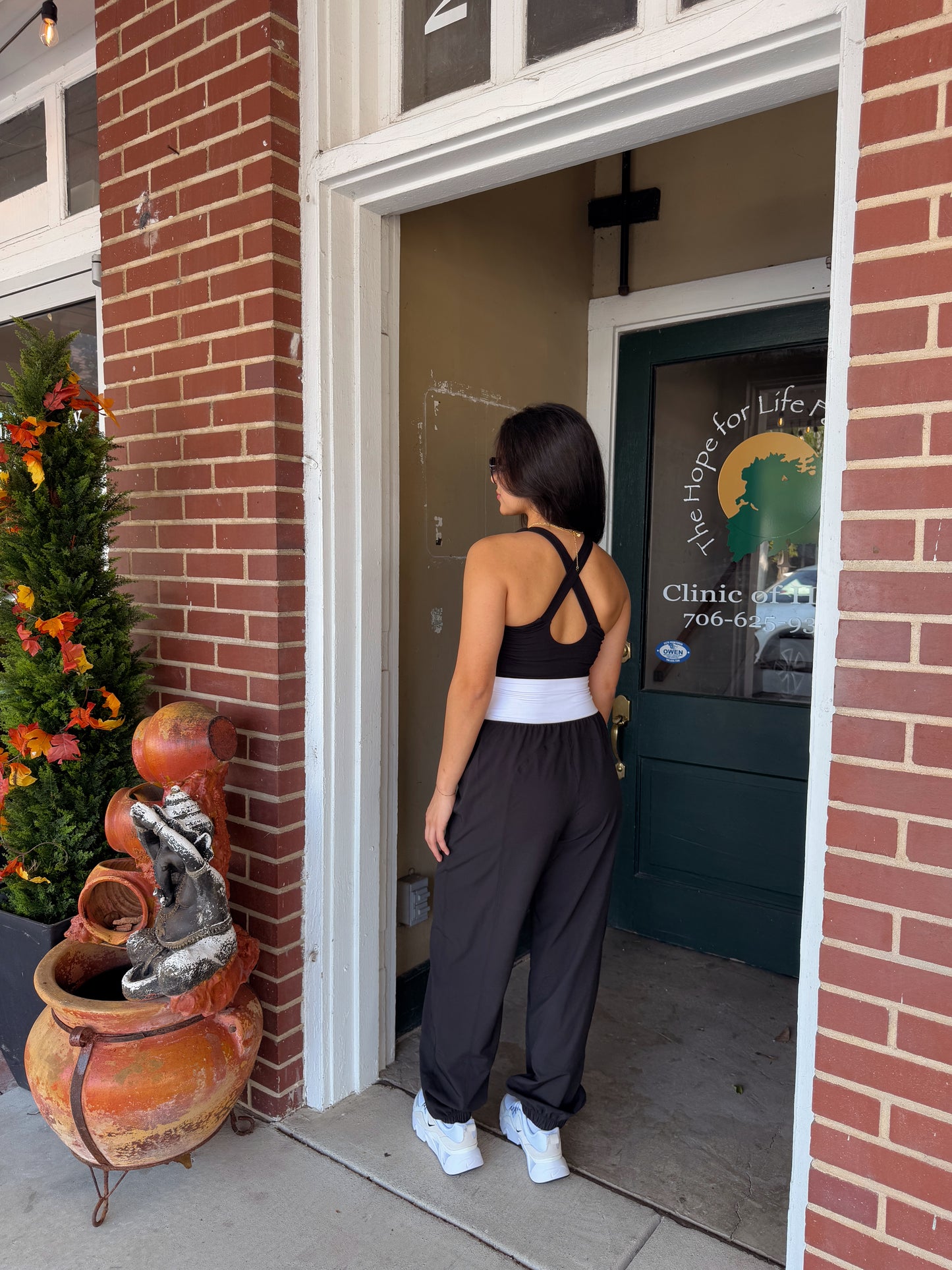 Black & White It Girl Jumpsuit