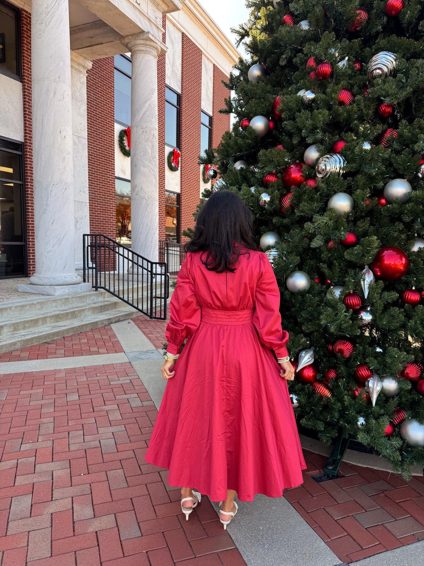 The Winter Rose Dress