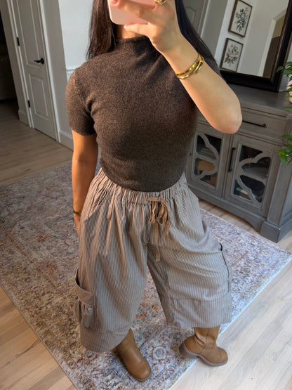 Brown Hour Sweater Top