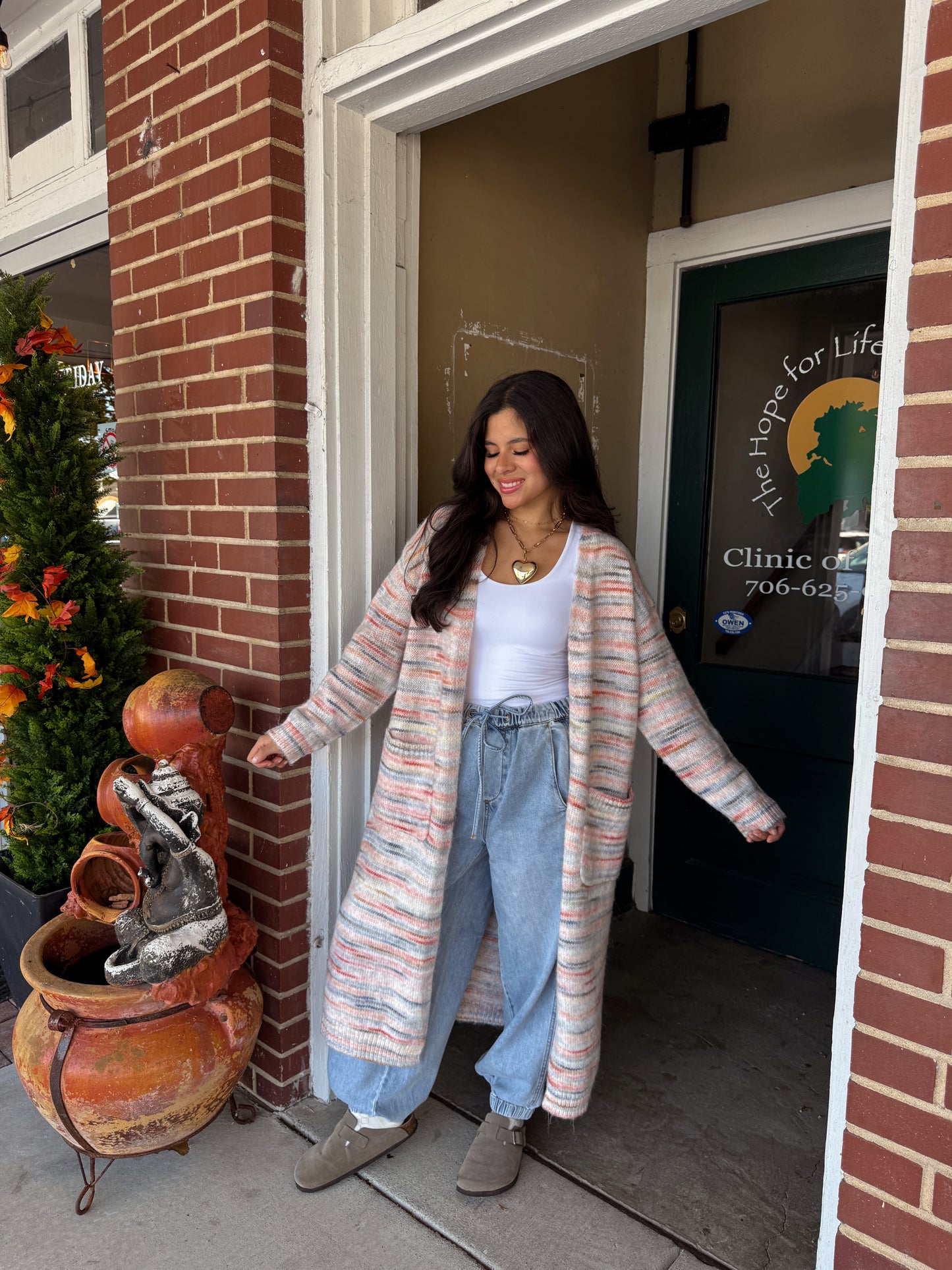 Skittles Open Midi Cardigan