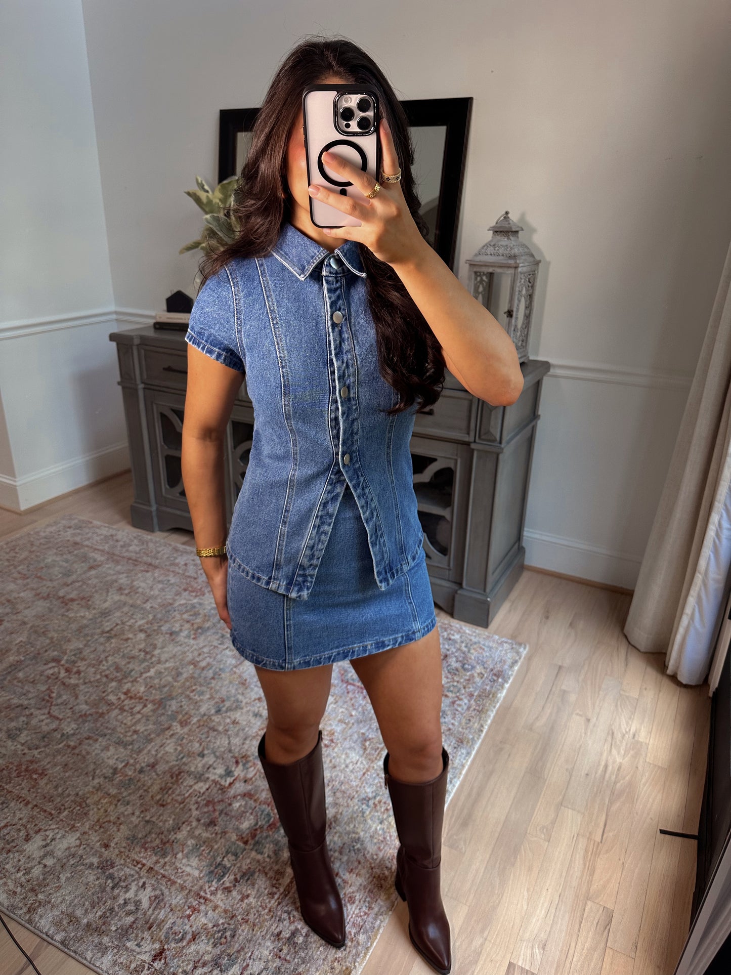 Chic Monroe Denim Set