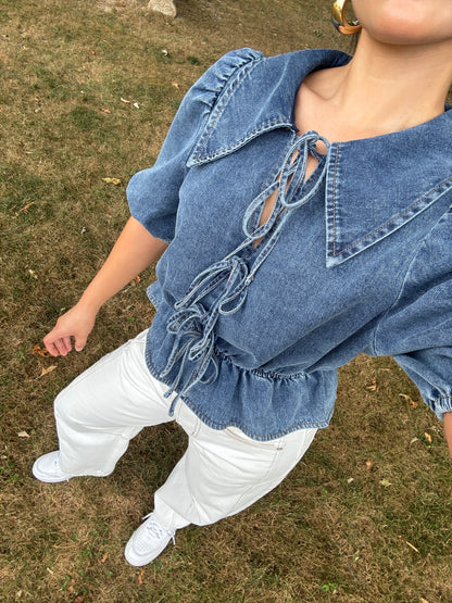 Blue Jean Baby Top