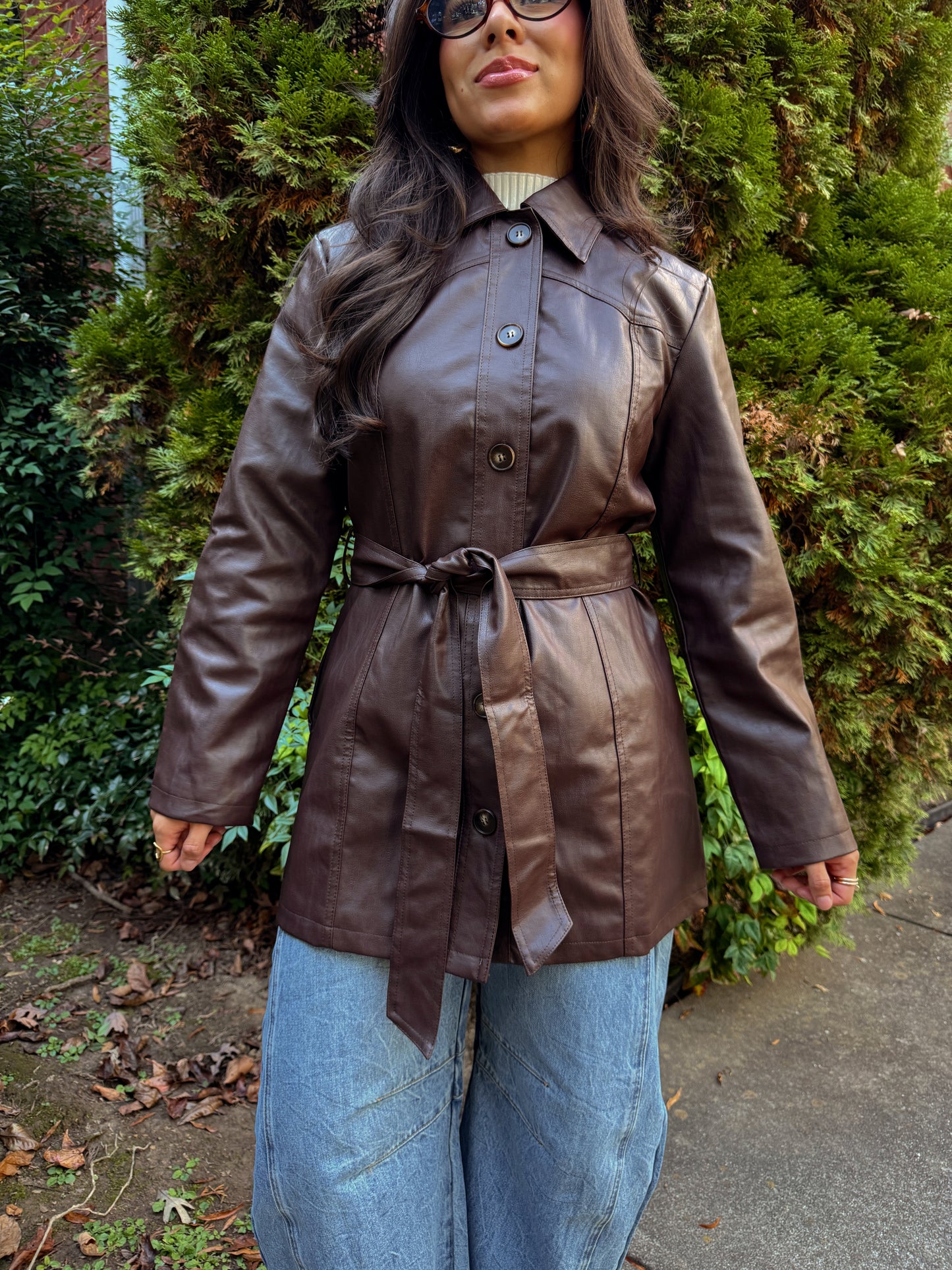Midnight Brown Heritage Trench Coat