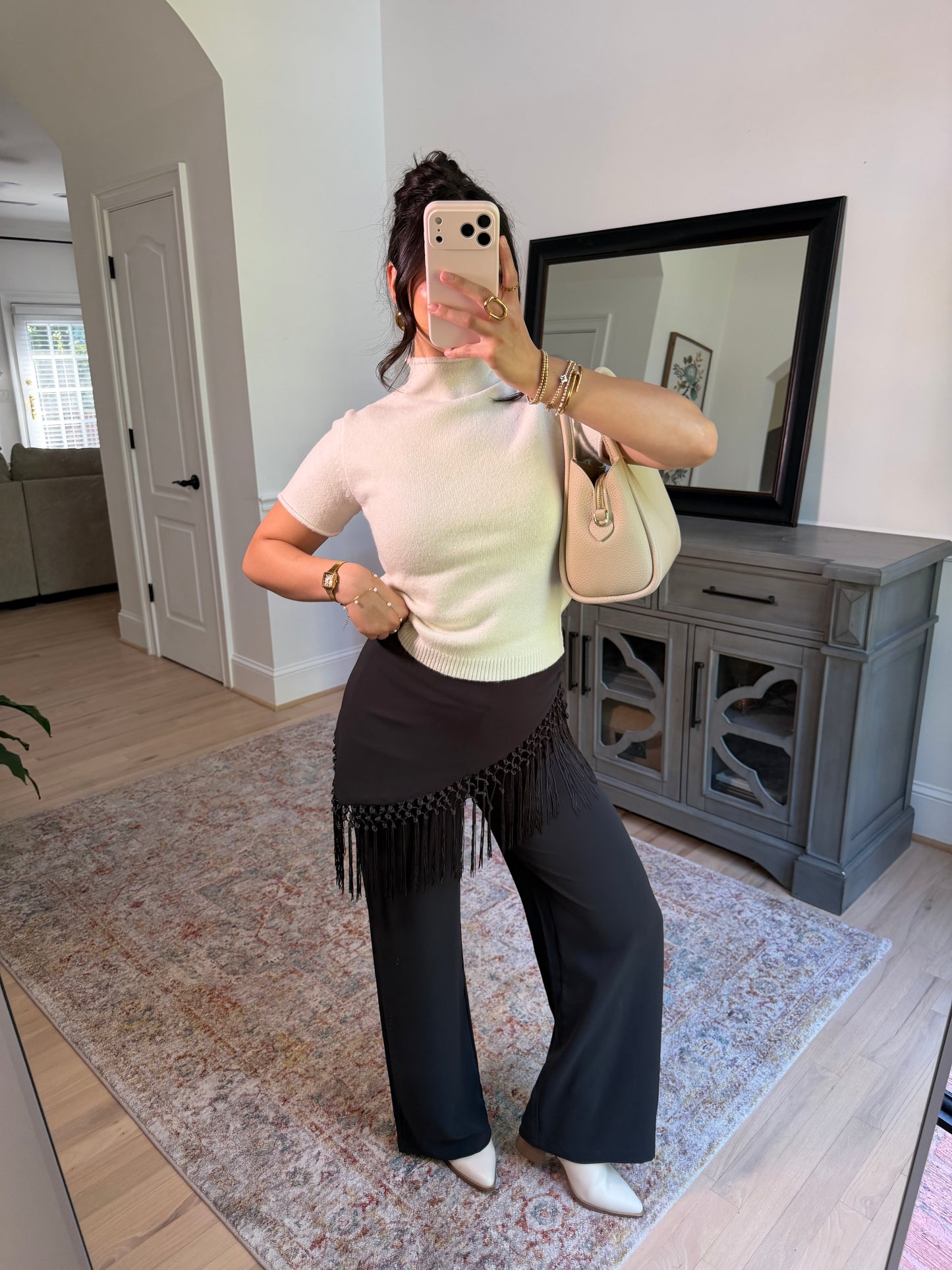 Ivory Hour Sweater Top