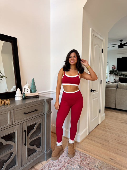 Red & White Layered Active Set