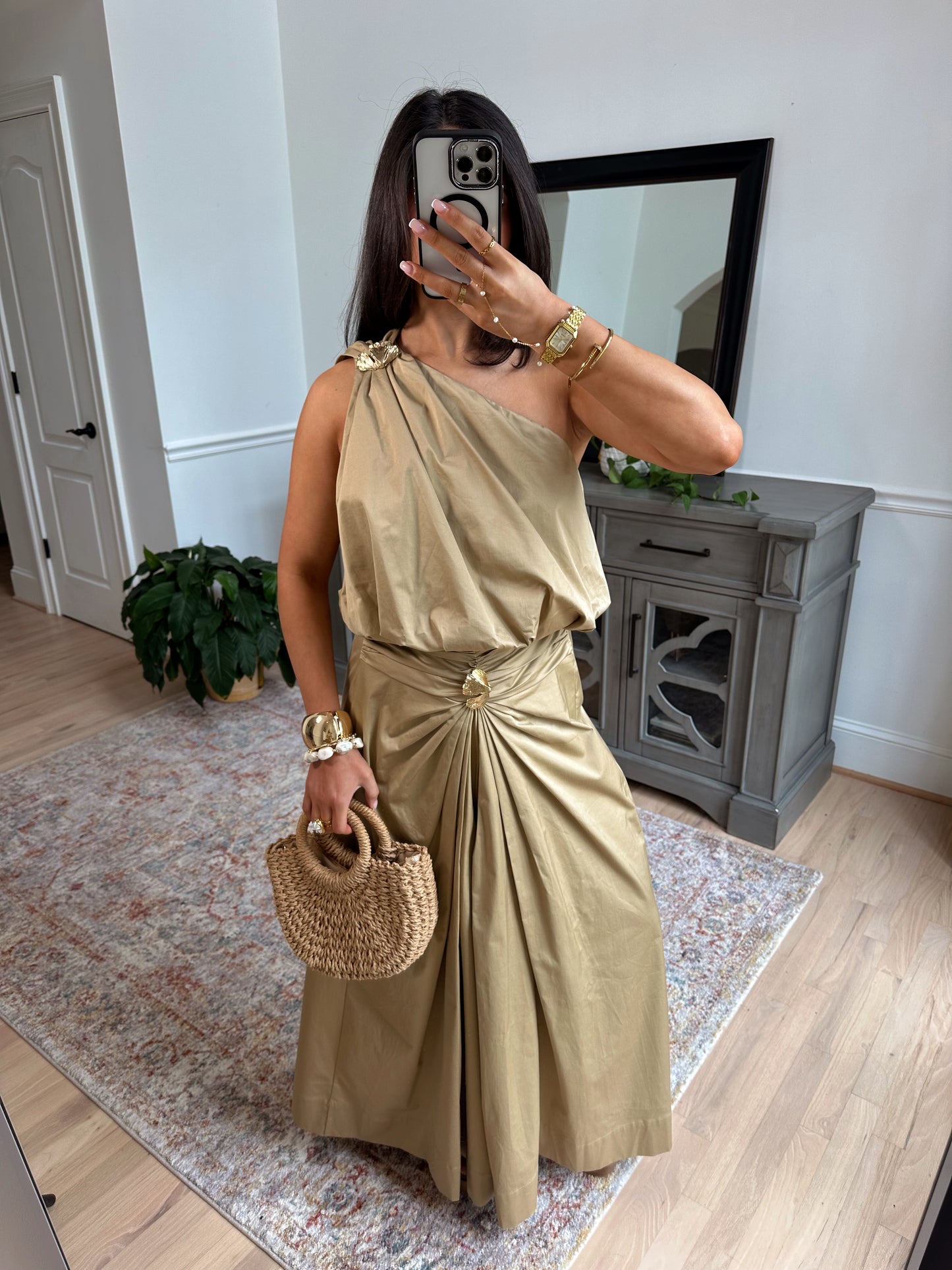 Tuscan Golden Petal Top (Tan)
