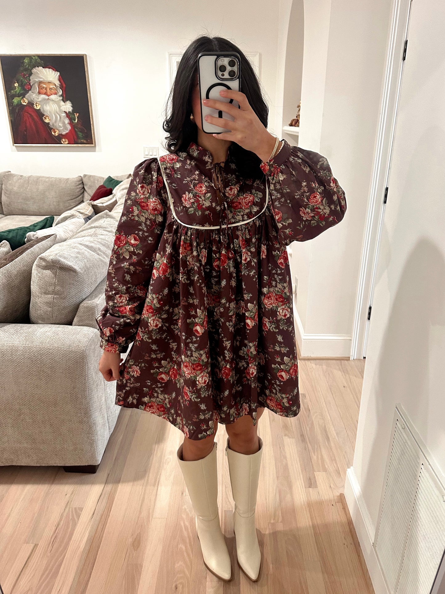 The Enchanted Floral Dress
