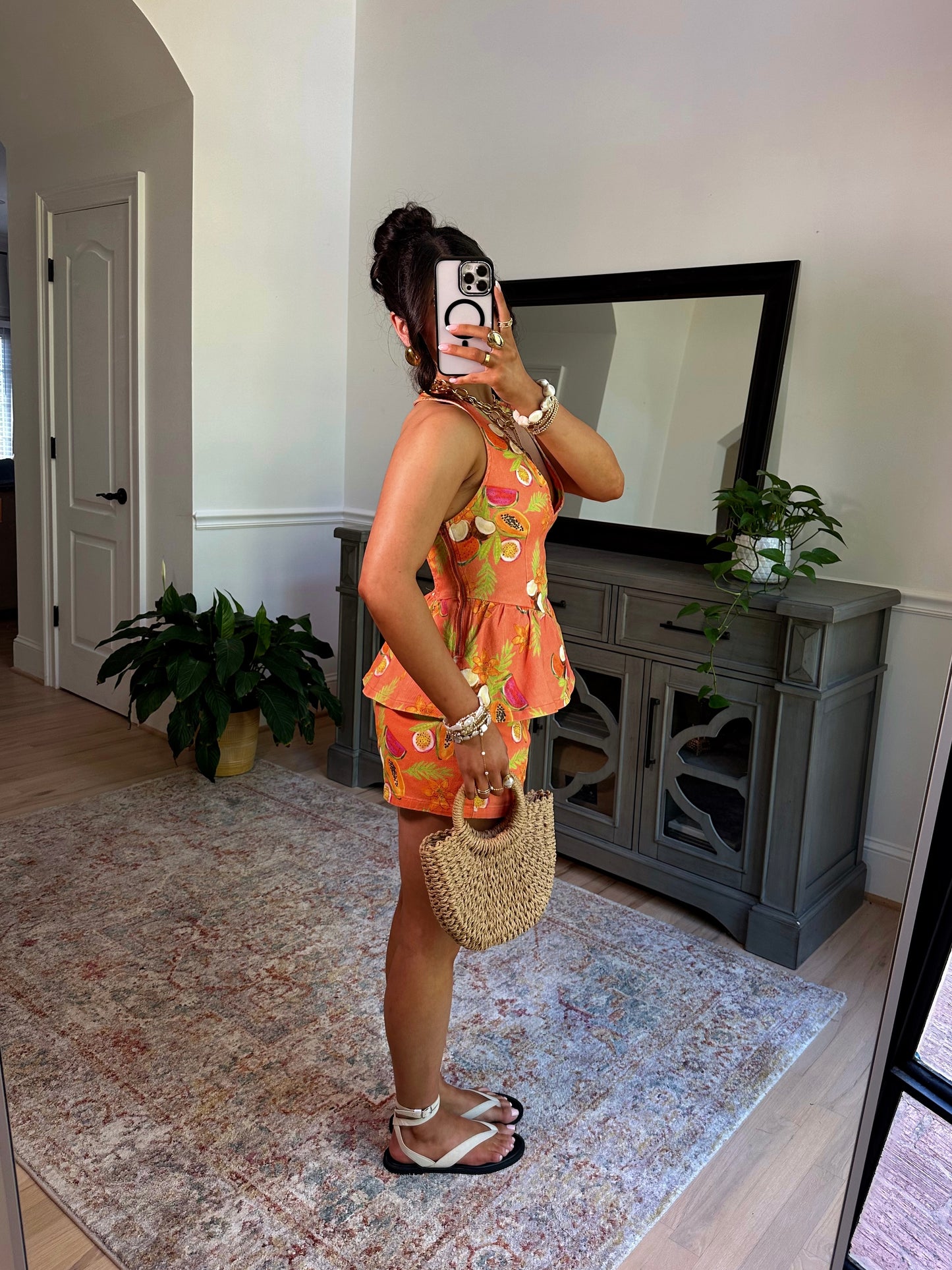 Tropical Fruit Paradise Shorts