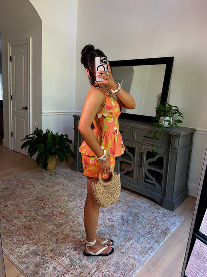 Tropical Fruit Paradise Shorts