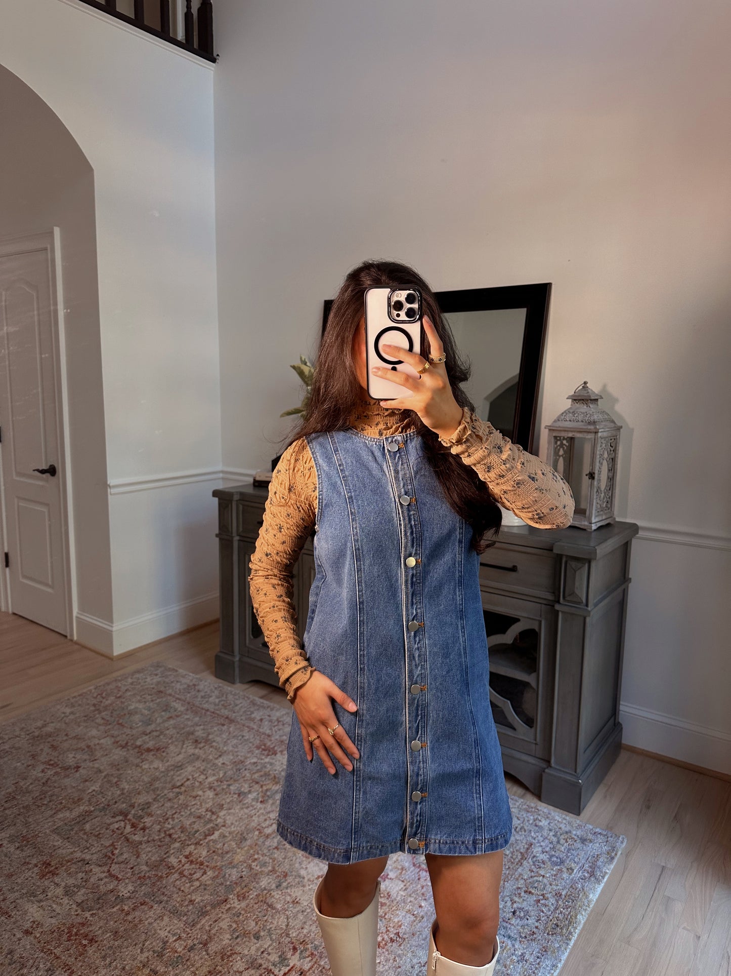 Rust & Romance Layering Top