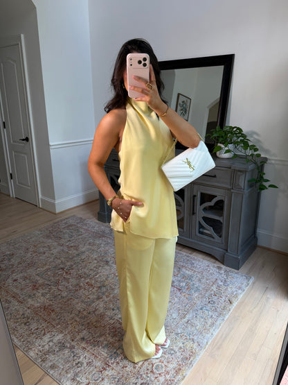 The Daisy Lane Satin Top & Pant Set