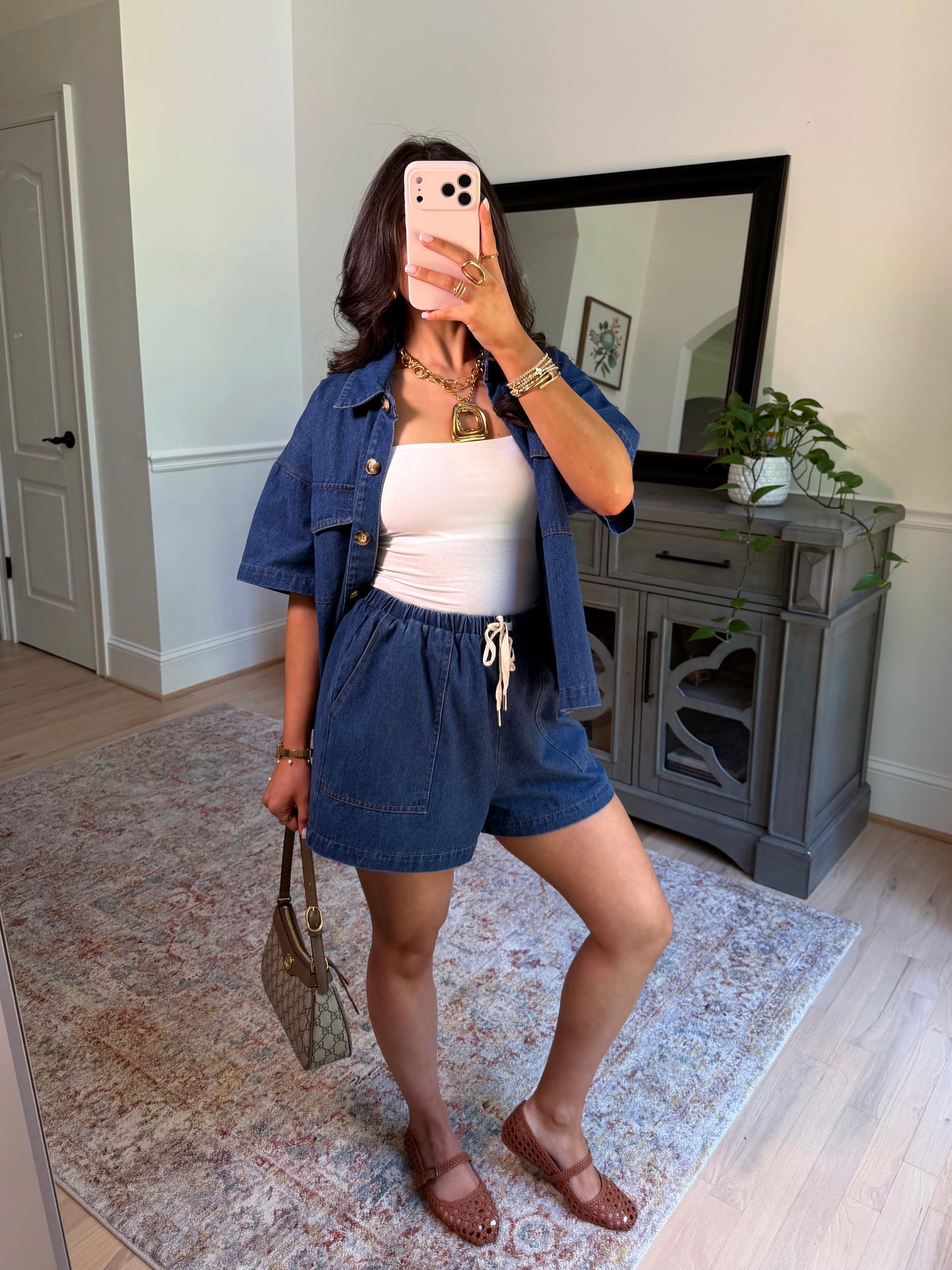 Double-Take Denim Set