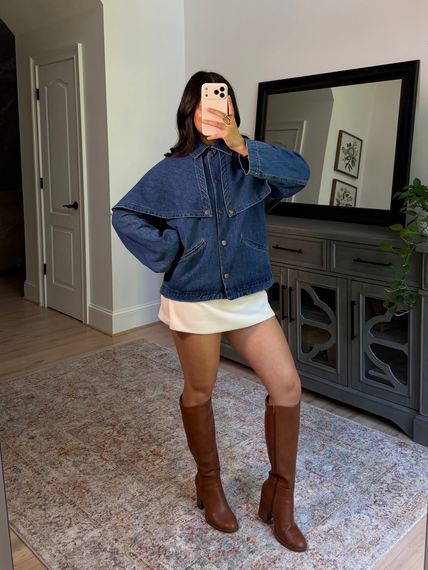 Bluebell Denim Cape Jacket