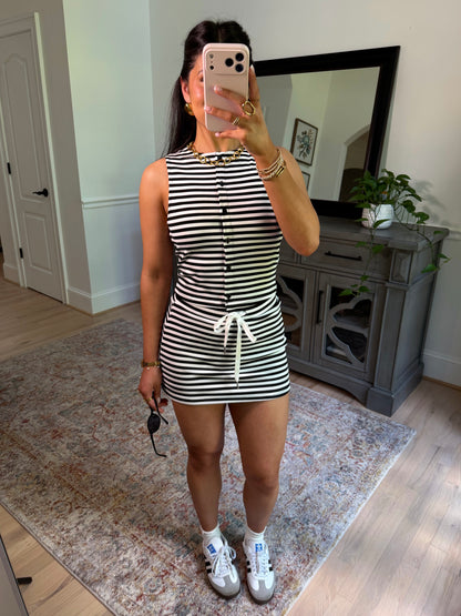Cool Girl Striped Skort Set