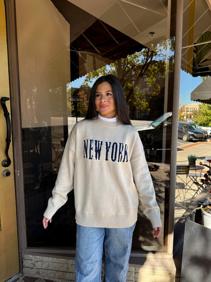 New York Oversized Sweater