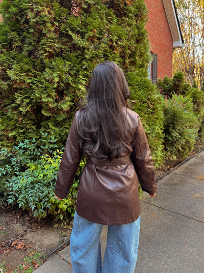 Midnight Brown Heritage Trench Coat